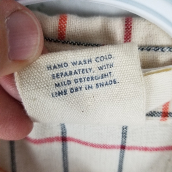 MATA TRADERS | sleeveless button up tie waist windowpane plaid dress - Picture 6 of 7